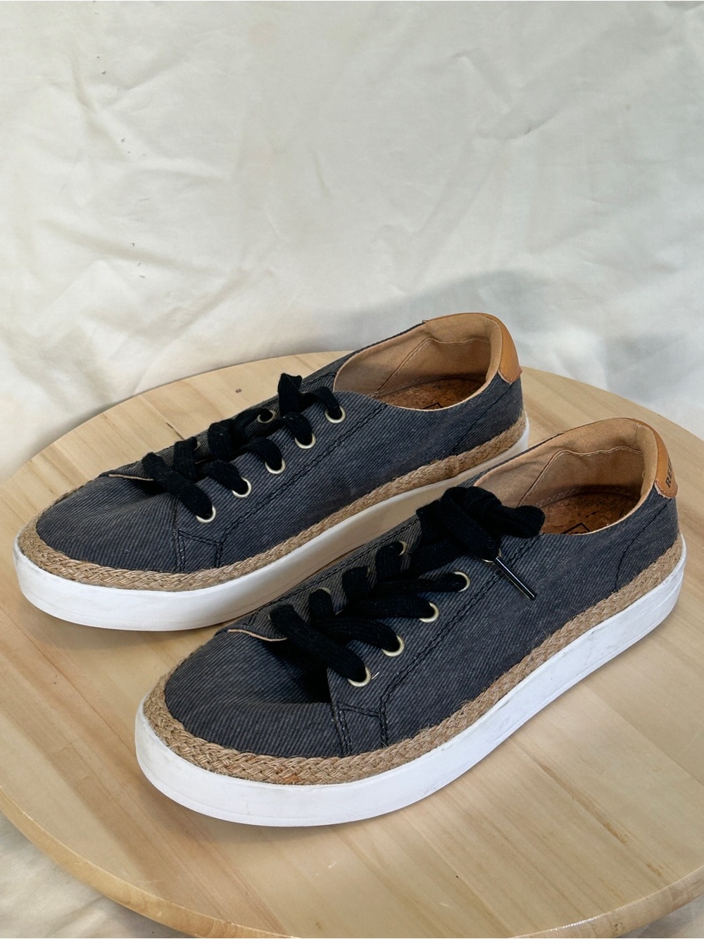 Reef Cushion Sunset Women’s Denim Blue Lace-Up Cushioned Sneaker US 6 EU 36